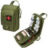 Camouflage MOLLE Tactical Medical Pouch: Multifunctional First Aid & Lifesaving Kit for Outdoor Adventures and Mountaineering