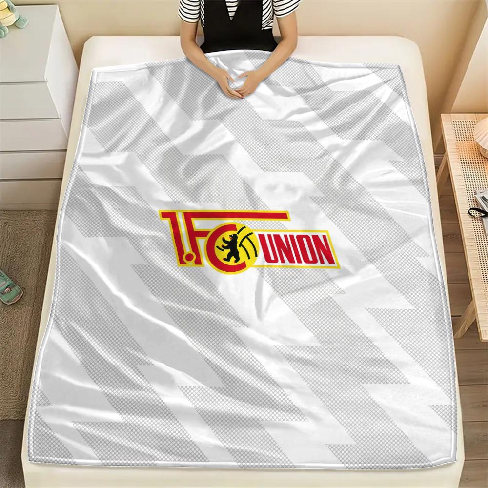1. FC Union Berlin2 Flanelldecke, Hohe Qualität, Bequem für alle Jahreszeiten, Heimdekoration, Wärme und Komfort