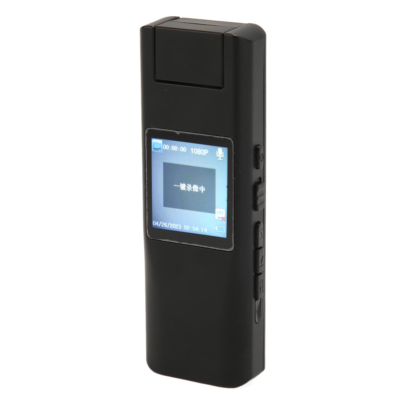 

Back Clip Video Recorder 1080P Motion Detection Loop Recording Function Portable Mini Recording