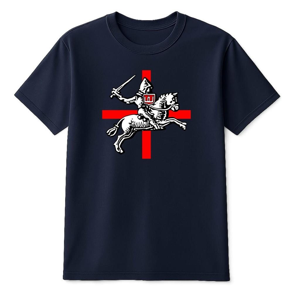 St George England Heritage Graphic T Shirt Medieval Cross Design Christianity Te S