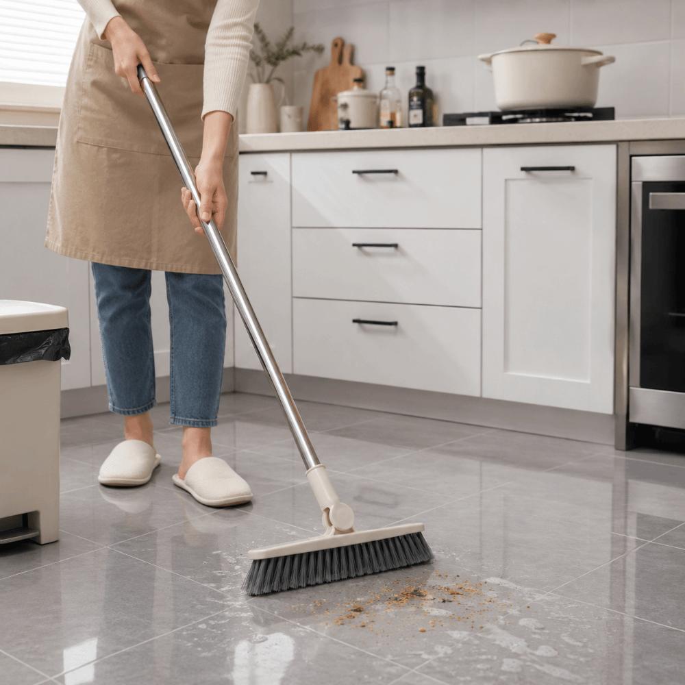Long Handle Home Floor Brush 3 In 1 Corner Crevice Mop Bathroom Brush Crevice Brush Floor