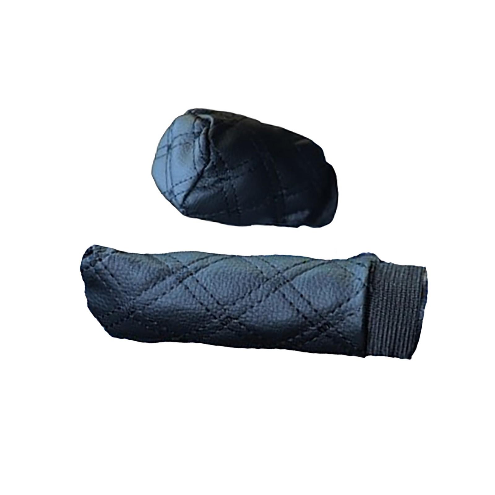 

Чехол для автомобильного рычага переключения передач, чехол для ручного тормоза, комплект из 2 предметов, чехол для ручки автоматической коробки передач, принадлежности