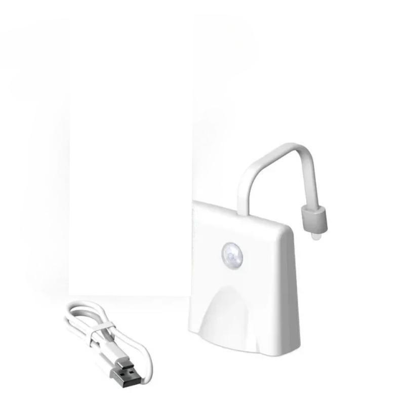 Toilet Night Light Motion Sensor Light Toilet LED Light 7Color Rechargeable LED Night Lamp For Bathroom Washroom Decoration