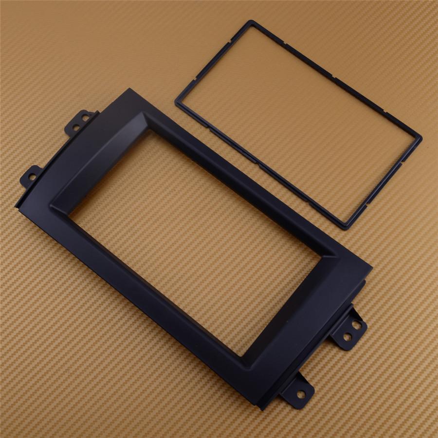 For 2007-13 Suzuki SX4 Double Din Stereo Radio Plate Frame Panel Trim Dash Kit