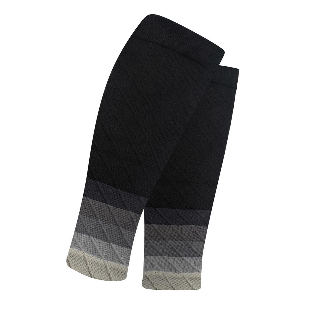 1 Pair Compression Calf Sleeves Breathable Nylon Blend Supportive Design for Running Yoga Cycling Calf Compression Sleeve