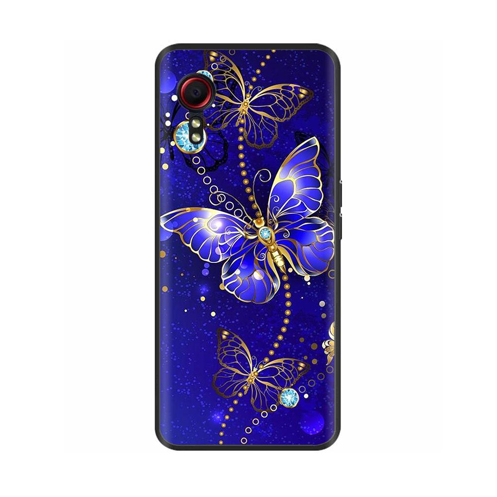 Per Samsung Galaxy Xcover 7 Custodia Morbida Liscia Silicone Liquido Cartoon Guscio Telefono Per Samsung XCover7 Cover Posteriori Protettive in TPU