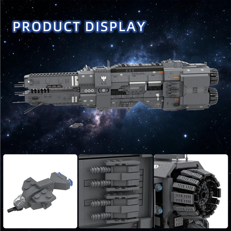 MOC Artemis-Class Battlecruiser Model Building Blocks