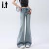 Izzue It Women's Retro Flared Jeans