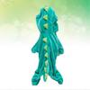 Green Dinosaur Costume For Pets Size L 2Pcs Comfortable Four- For Parties And Daily Use