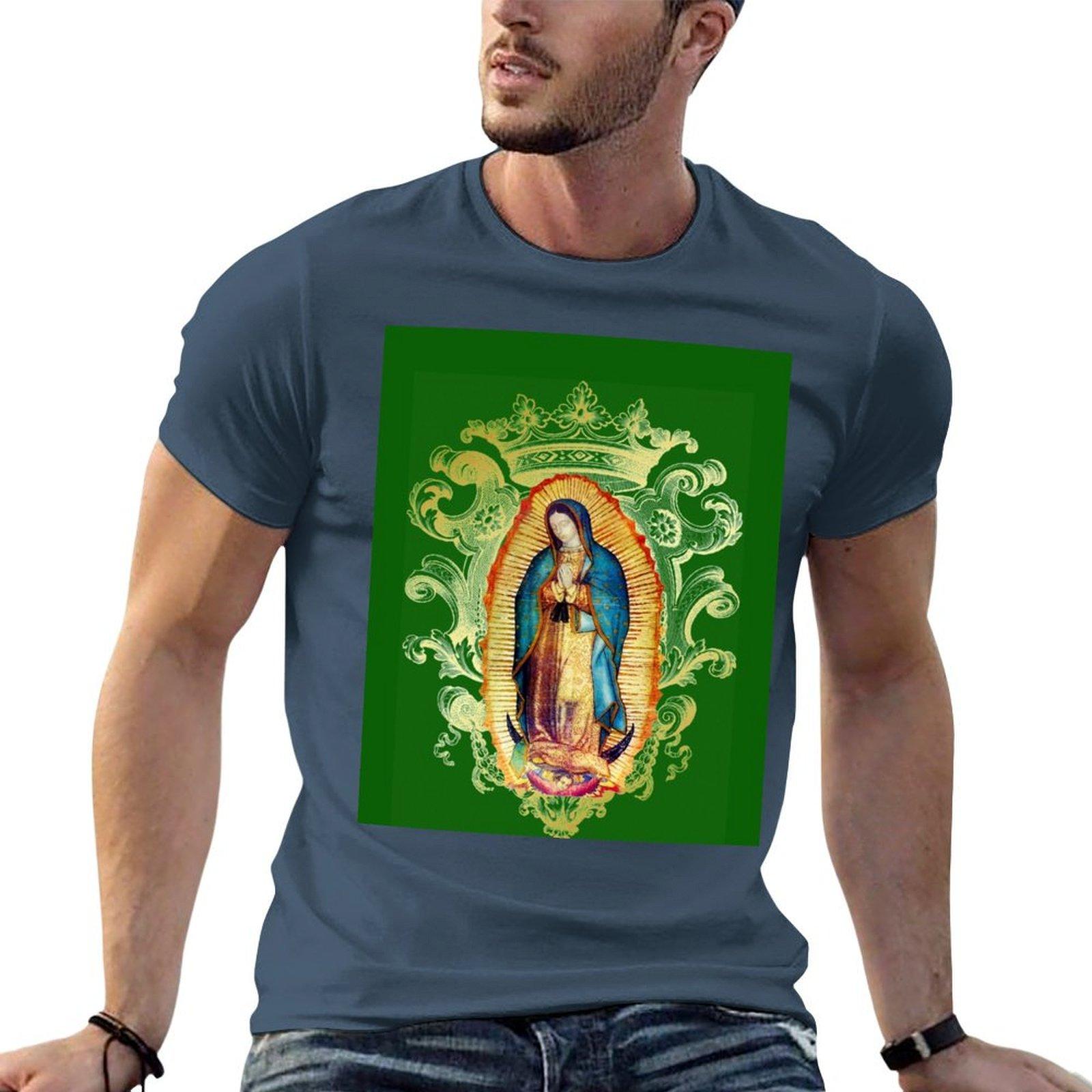 Our Lady Of Guadalupe Mexican Virgin Mary Mexico Aztec Tilma 20102 Tshirt T Shirt Unisex Casual Tshirt S