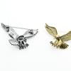 Men Vintage Eagle Pin Brooches Decoration Corsage Badge Jewelry Gifts