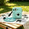 Med Rem Instantkamerafodral Silikonhölje Skyddande Omslag för Fujifilm Instax mini 13 Resa