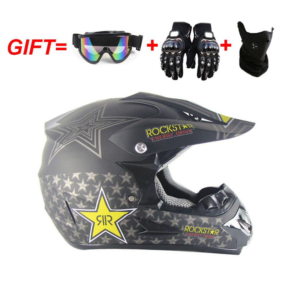 Off-road Motorcycle Helmet Full Covered Engineering Plastic Helmet