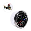 85mm 200kmCelsiush GPS Speedometer 0‑8000rpm Tachometer Gauge LCD Red Backlight Waterproof for 12VCelsius24V Car Boat Yacht RV Truck