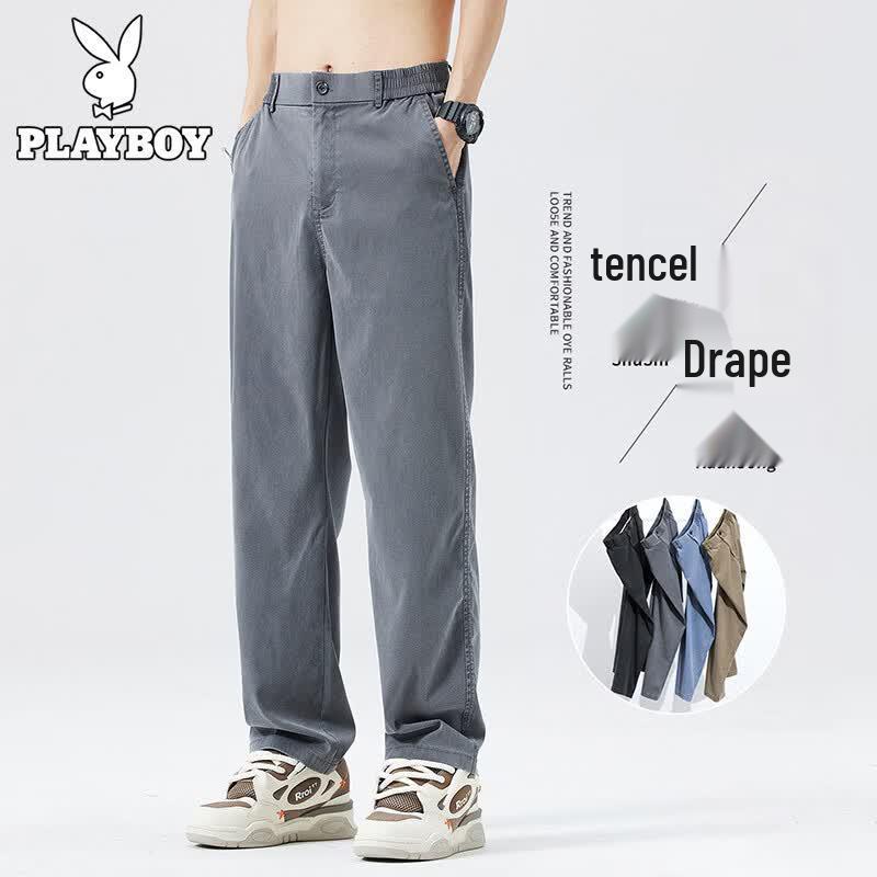 Playboy Men s Tencel Ice Silk Straight Jeans M