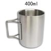 Nufeng Camping Portable Folding Stainless Steel Mug