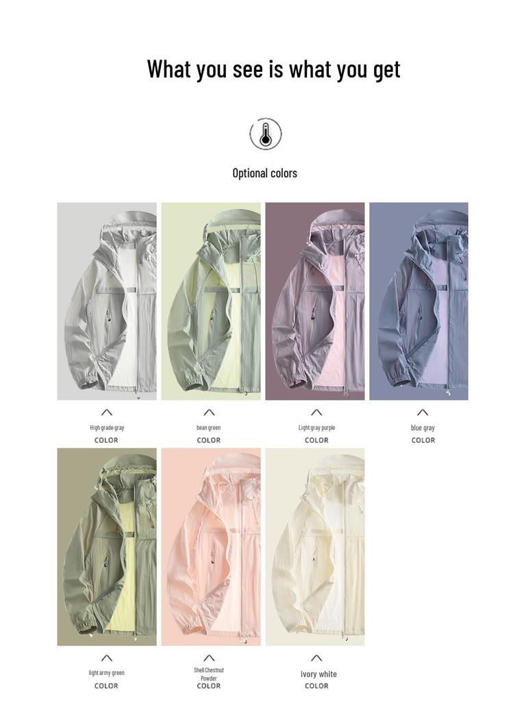 2026 Lightweight Ice Silk Anti-UV Sun Protection Clothing for Women & Men - Summer Cooling Outdoor Wear