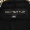 FOXEY NEW YORK Made In Japan Double Specification Jacket 38 Black Women Used
