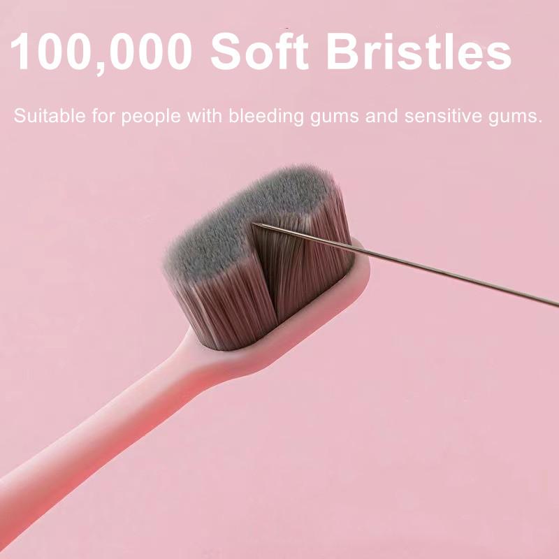 Buy Soft Bristle Toothbrushes Adult Sensitive Teeth Manual Ultra Soft ...