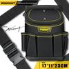 Multifunctional Electrician Tool Waist Bag with Thicker Cover and Carpenter Pocket