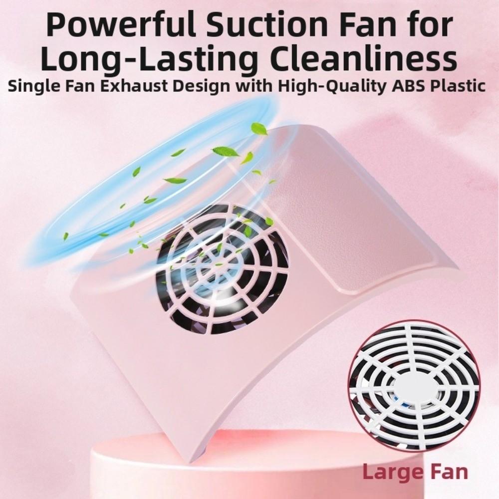 Electric Desktop Nail Vacuum Cleaner Powerful Polishing Special Dust Collector for Nail Equipment