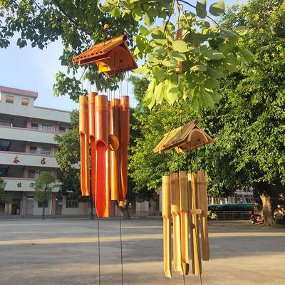 Rüzgar Çanları Bambu Rüzgar Çanları Vurmalı Müzikal Meditasyon Enstrümanı Dış Mekan Ses Şifası Rüzgar Çanı