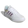 Adidas Hoops 3.0 White Matte Purple Metallic Women Sneakers Cloud-White Almost-Yellow GX1806