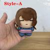 10cm Niedlicher Anime-Charakter Plüsch-Schlüsselanhänger Spiel Cartoon Tasche Anhänger Puppe Dekor