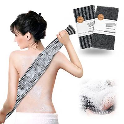 Japanische Reiben Waschlappen Bad Nylon Handtuch Bürste Für Zurück Handtücher Peeling Peeling Dusche Schwamm Körper Badezimmer