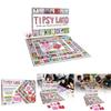 Tipsy Land Party Board Game Vibrant Colorful Game Perfect For Friends And Parties