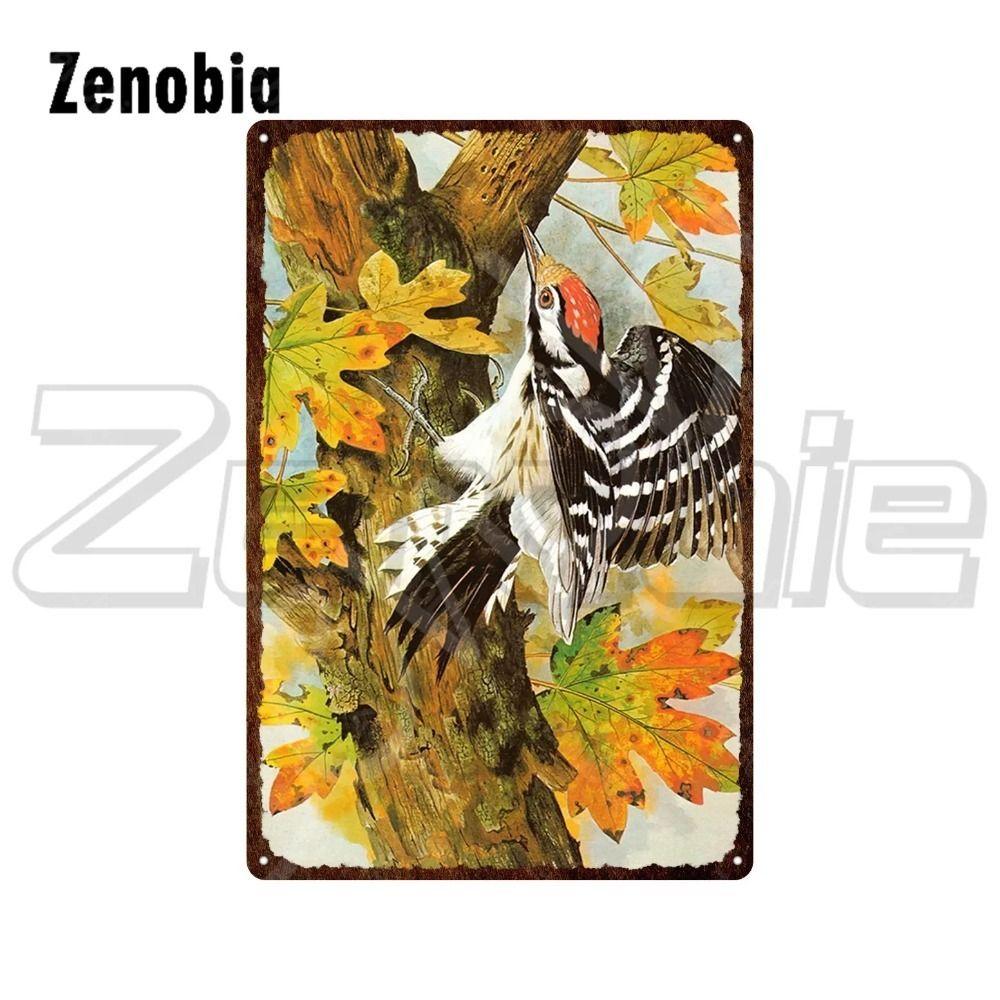 Retro metal tablolar, mobilya, oturma odası dekorasyonu 20x30cm