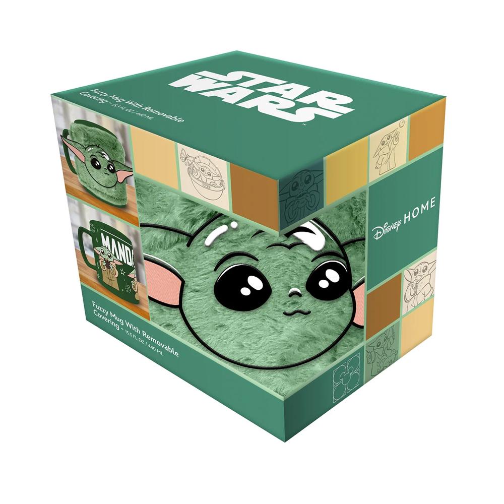 Star Wars The Mandalorian Grogu Fuzzy Mug