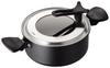 Kai Corporation KAI Lightweight 20cm with PFOA and PFOS KHS DW5644 Two-Handled Pot, Gas/Induction Compatible, Lid, Free,