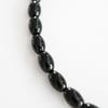 LEUNI Onyx Silver Necklace_Ellipse