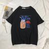 plus Size Women's Cotton T-irt ort Sve Loose Fit Korean Sle Cover up Top Summer Faion plus Size Clothing