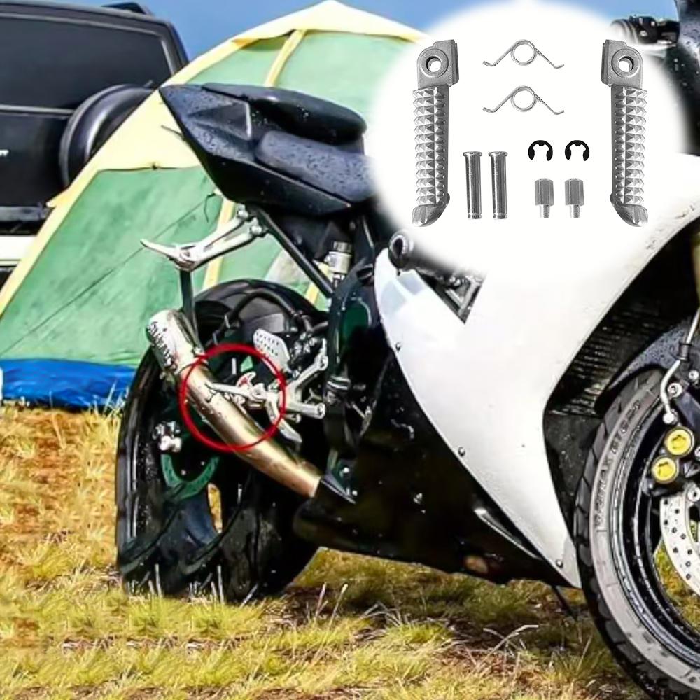 Motorcycle Footrests Foot Pegs Rear Front For Yamaha YZF R1 1998-2025 R6 2003-2020 YZF R6S R1M Motorbike-Accessories