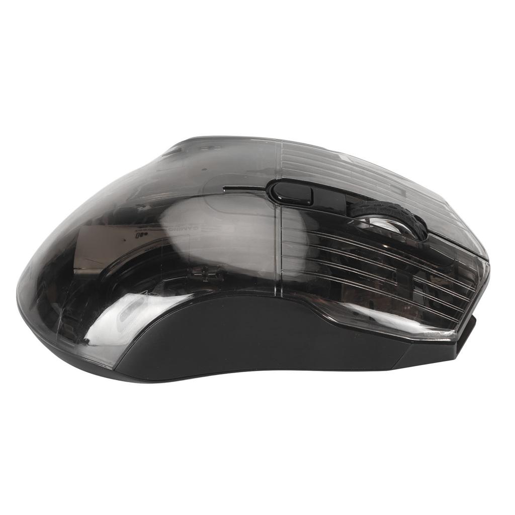 Gaming Mouse 2.4G Wireless   Wired USB Transparent 3 Mode 5   DPI Quiet RGB Game Mouse for PC Tablet