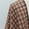 100x145cm Brushed Yarn-Dyed Plaid Fabric for Handmade Sewing Caps Dresses Shirts Bags DIY Headwear By Meters