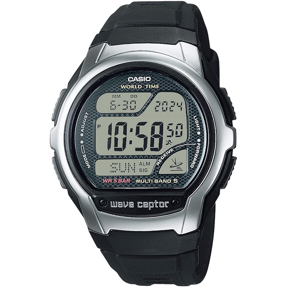 Casio] Wave Ceptor Wave Ceptor [Genuine Japan] Radio-controlled watch WV-58R-1AJF Men s Black