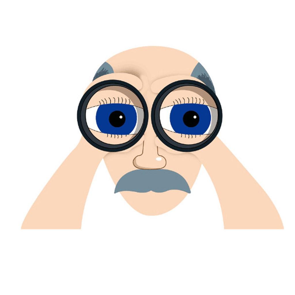 Nosy Old Man And Lady Fence Decoration,Outdoor Funny Garden Yard Fence Art Decor