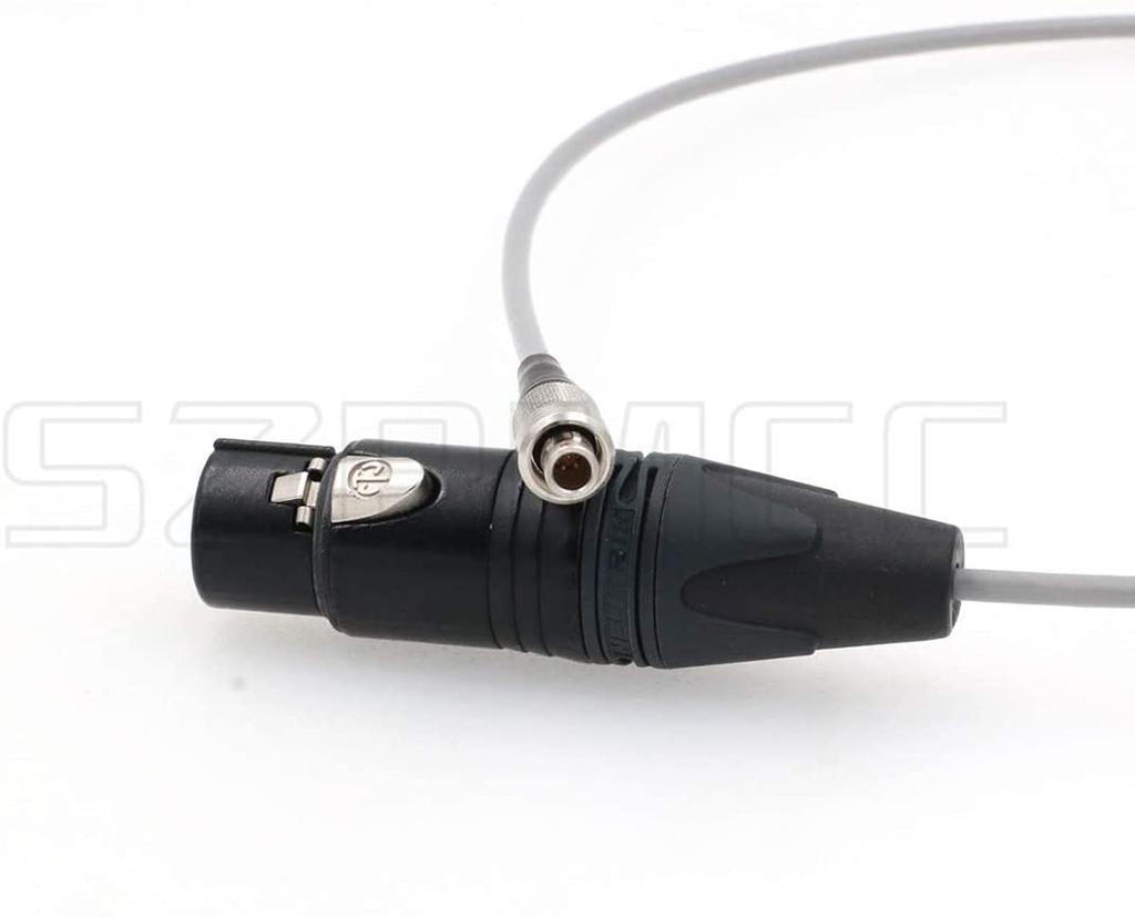 SZRMCC FVB.00.303 3-Pin Male to XLR 3-Pin Female Audio Cable for Zaxcom ZFR300 ZFR400SK2000 Transmitters