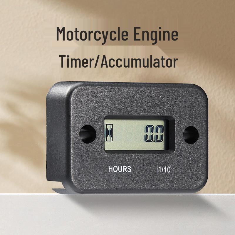 Motorcycle, Chainsaw, Lawnmower, ATV, Go-Kart Engine Hour Meter & Timer