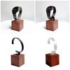 Supporto per Orologi in Legno di Noce Fatto a Mano Elegante Supporto Espositore per Orologi a Forma di C Portaoggetti per Orologi da Casa e Negozio