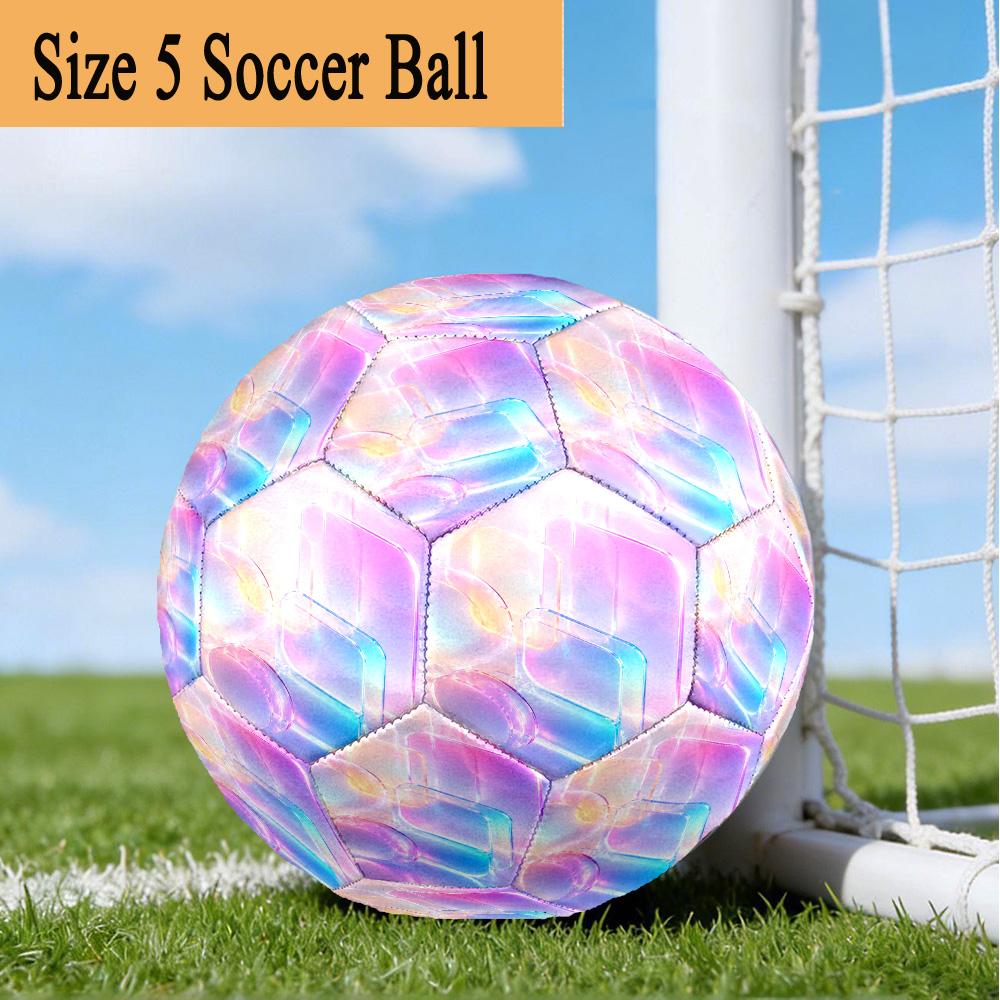1PC Abstract Patterns Size 5 Soccer Balls, Anti-Slip, Outdoor Sport, a Unique Gift, Birthdays, Christmas gifts Valentine'S Day gifts A38