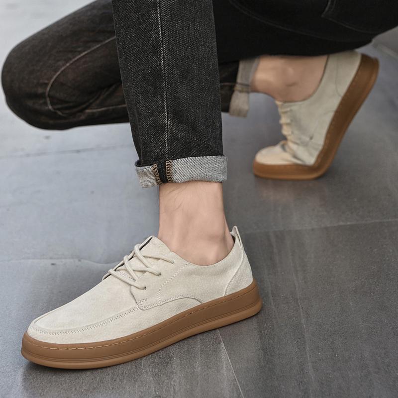 Fashion Men's Fashion Lace Up Sneakers Breathable Flats Comfortable Casual Board Shoes Lightweight Walking Running Sport Shoes for Men