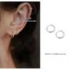 Sleek Hoop Earrings: Minimalist Design, Versatile Style for Women
