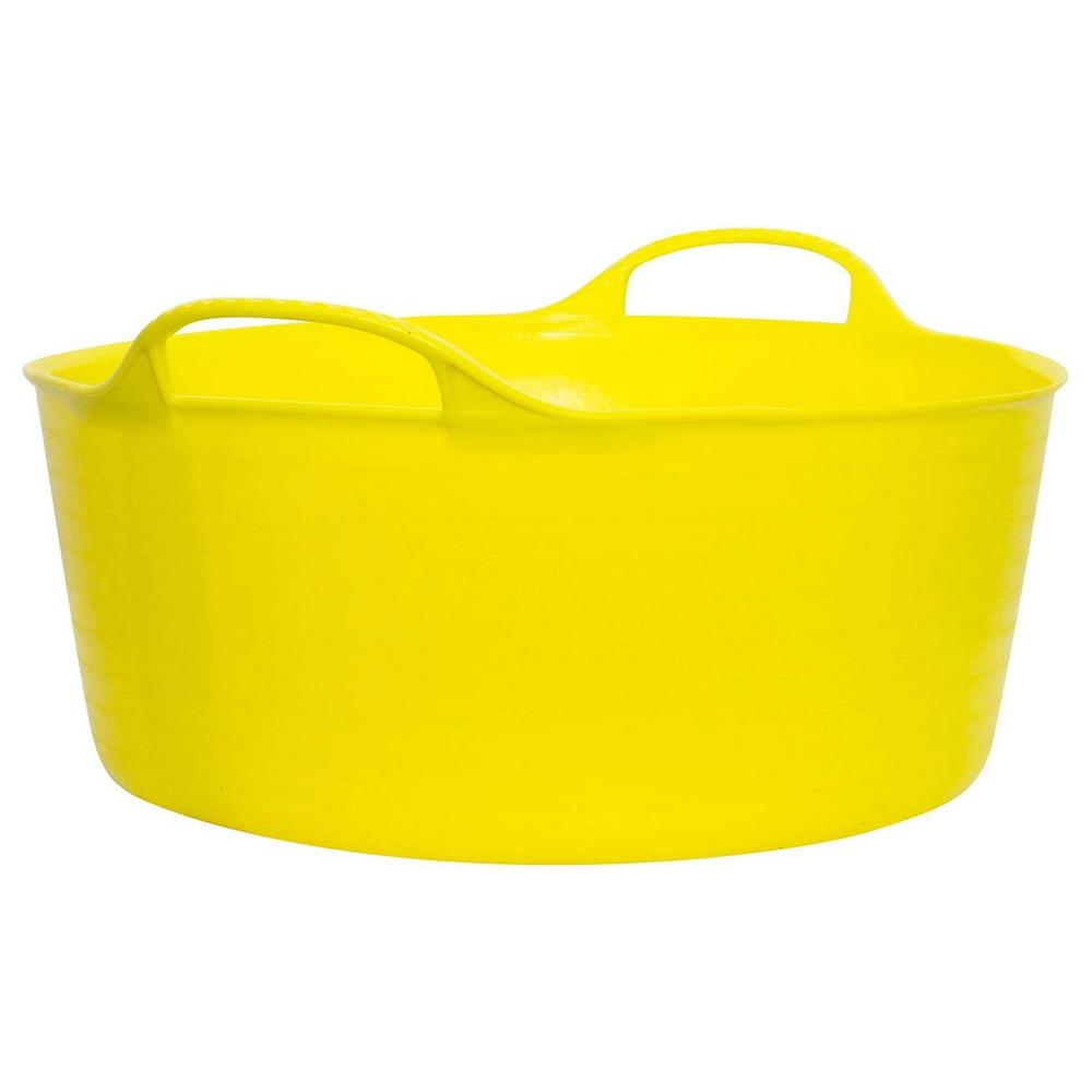 Rode Gorilla Tubtrug Klein Ondiep Geel 15L One Size