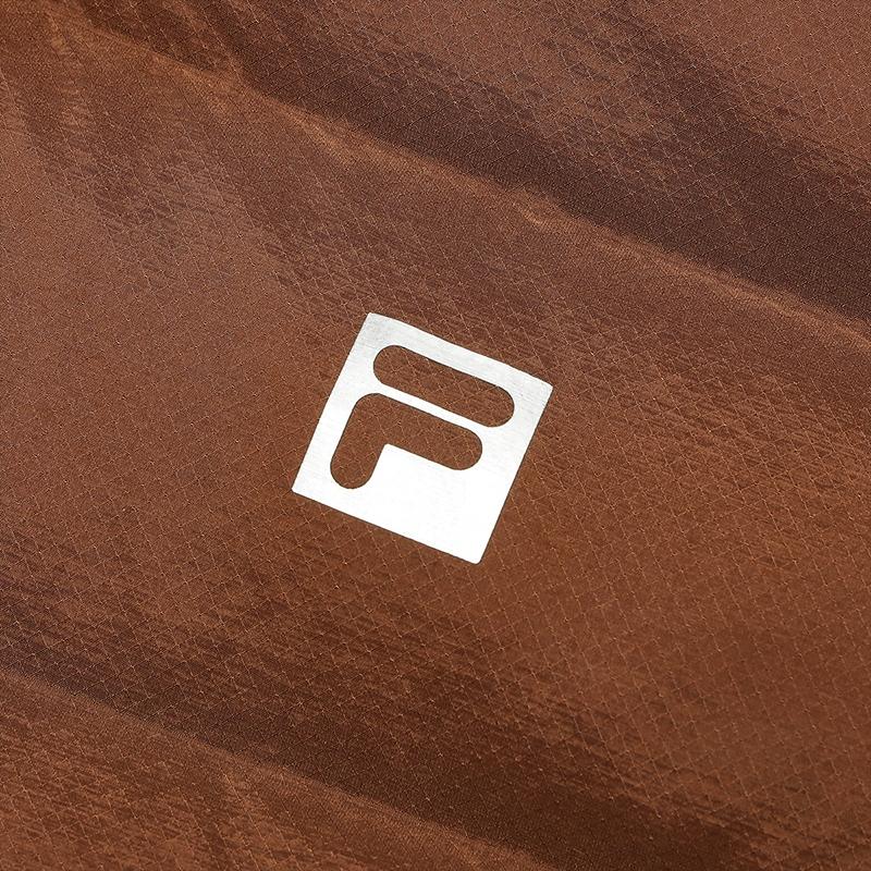 New FILA Fitness Puffer Jacket Women's Chestnut Brown A11W441904F-BN