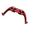 Pour Manette PS5 Façade DIY Clips de Remplacement Coque Accessoires de Décoration avec Joysticks Rouges