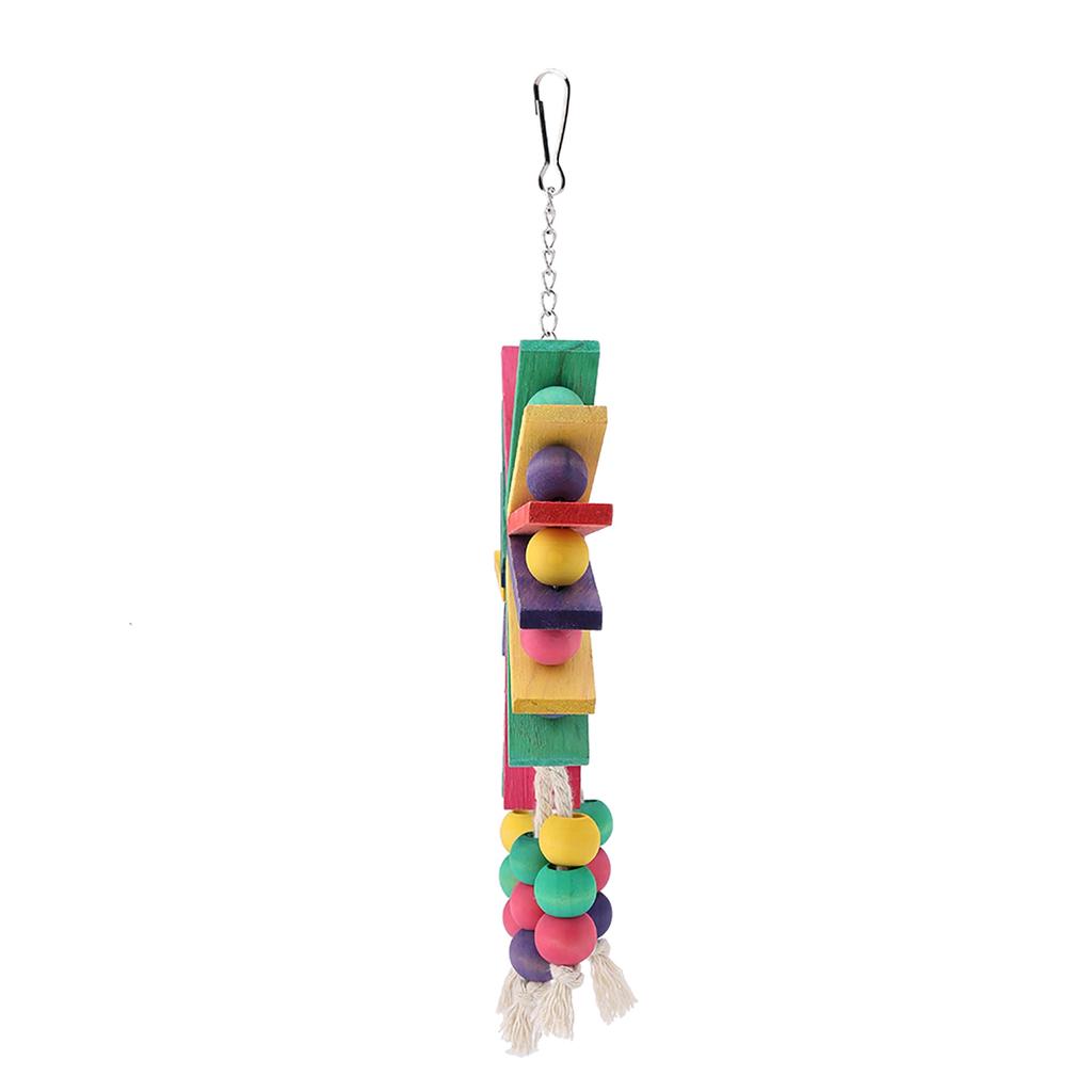 Parrot Toy Bird Toys Hanging Standing Toy Parrot Swing Suitable for Parrots and Birds